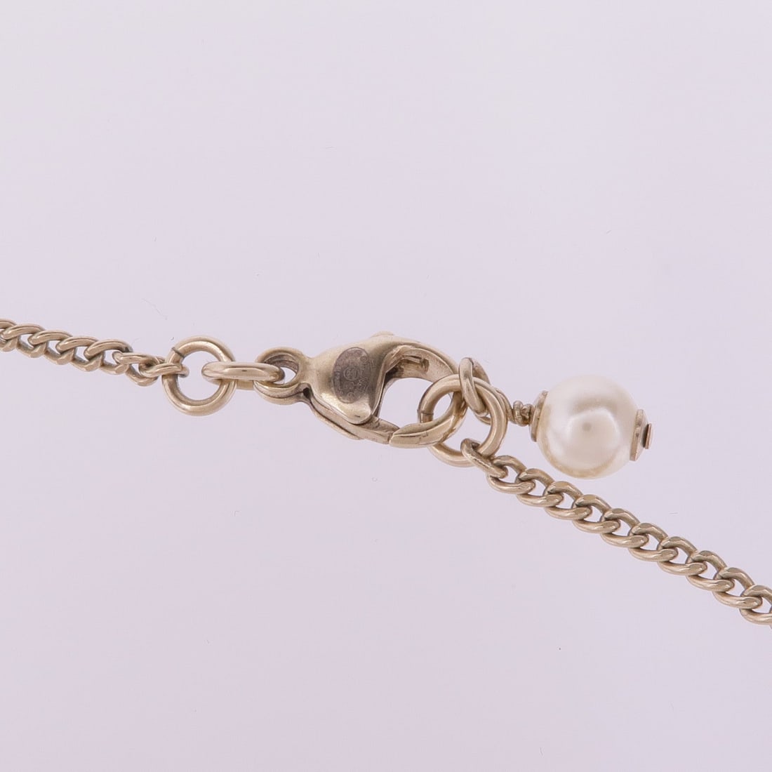 Chanel CC Necklace Red Blue - 4