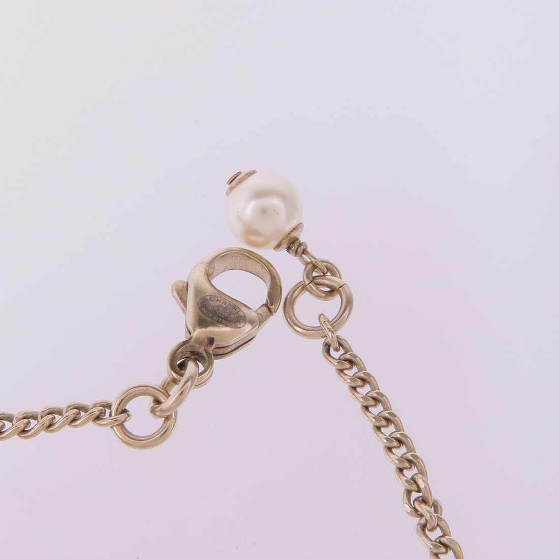 Chanel CC Necklace Red Blue - 5