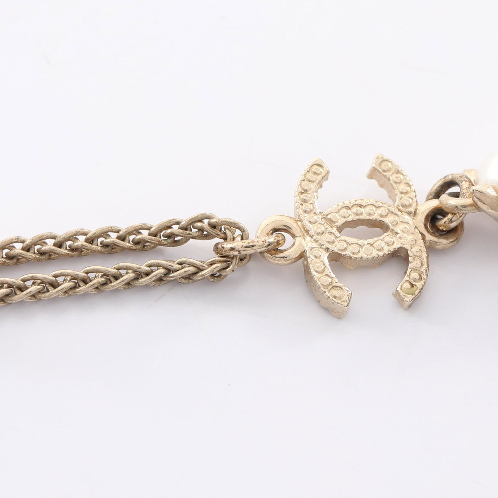 Chanel Coco Mark Pearl Necklace - 7