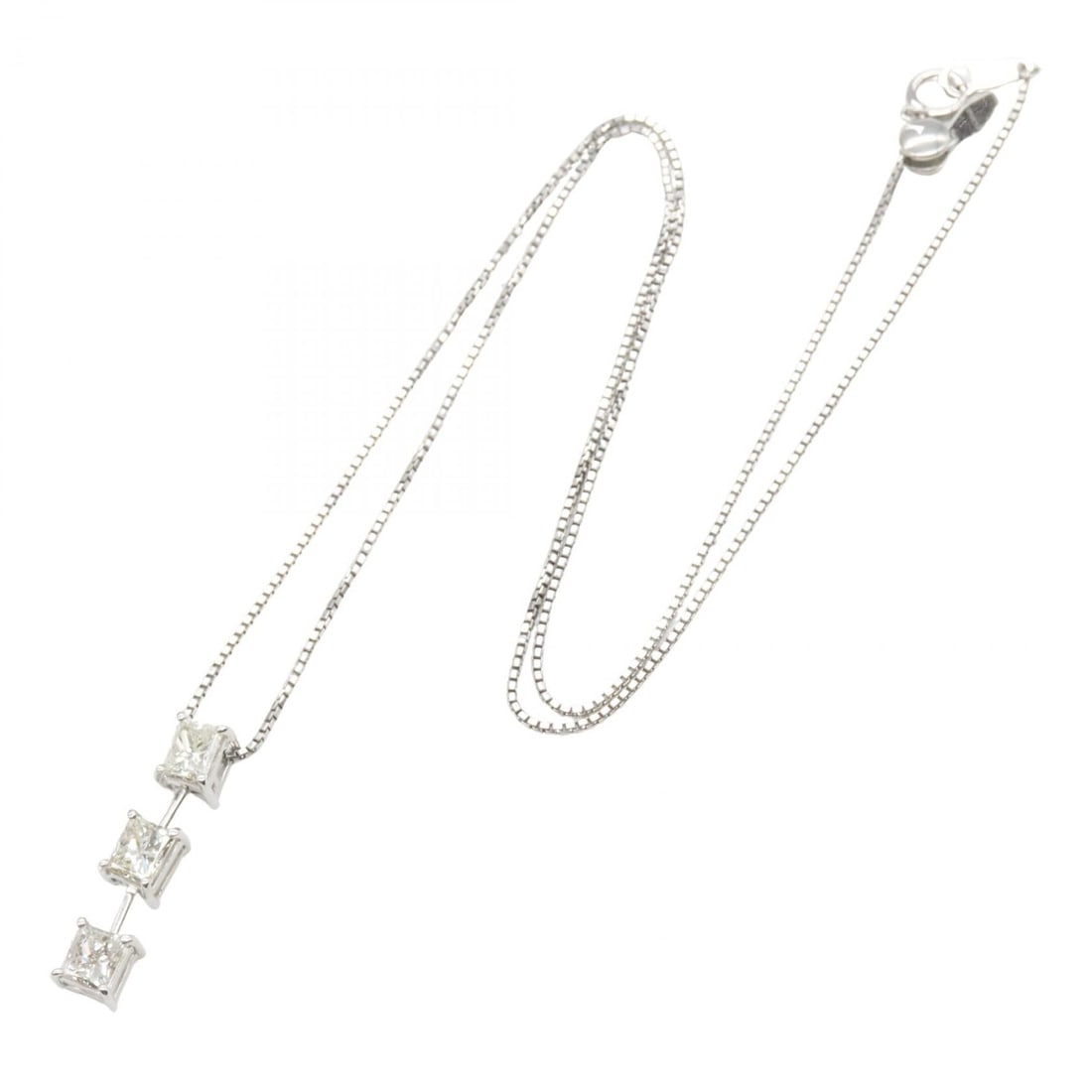 Diamond Necklace Platinum - 2