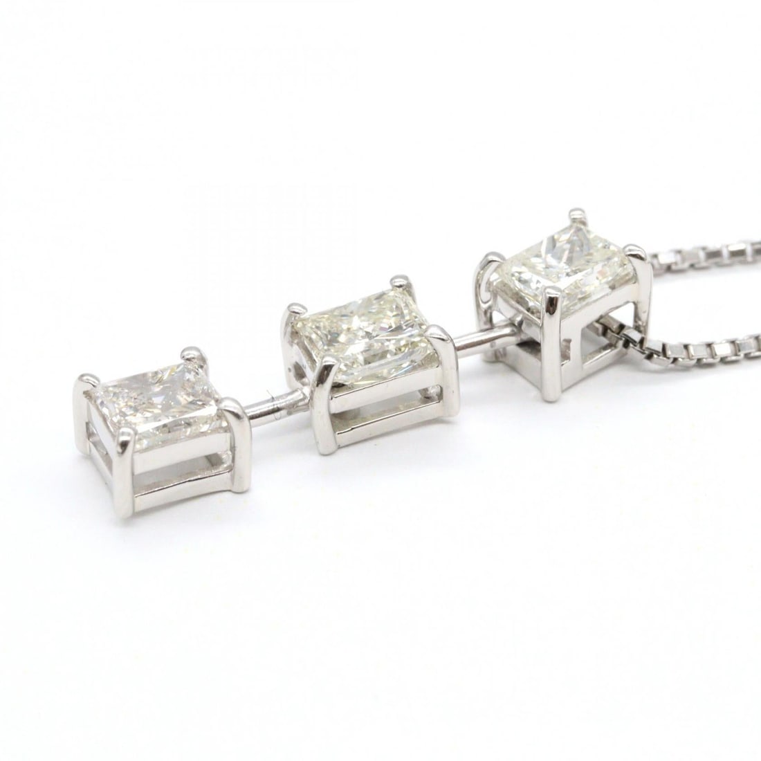 Diamond Necklace Platinum - 4