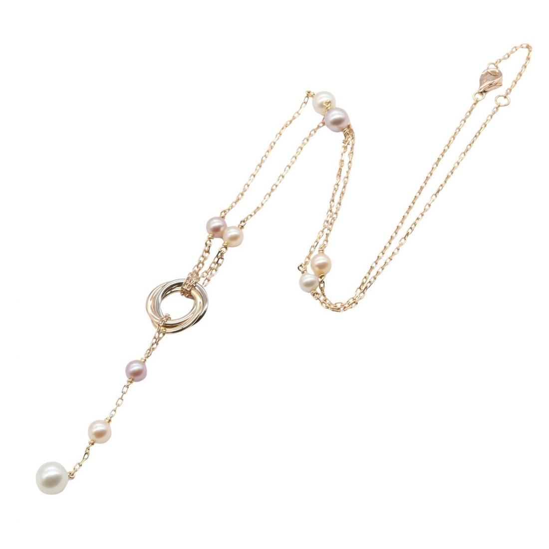 Cartier Trinity Pearl Necklace PG - 2