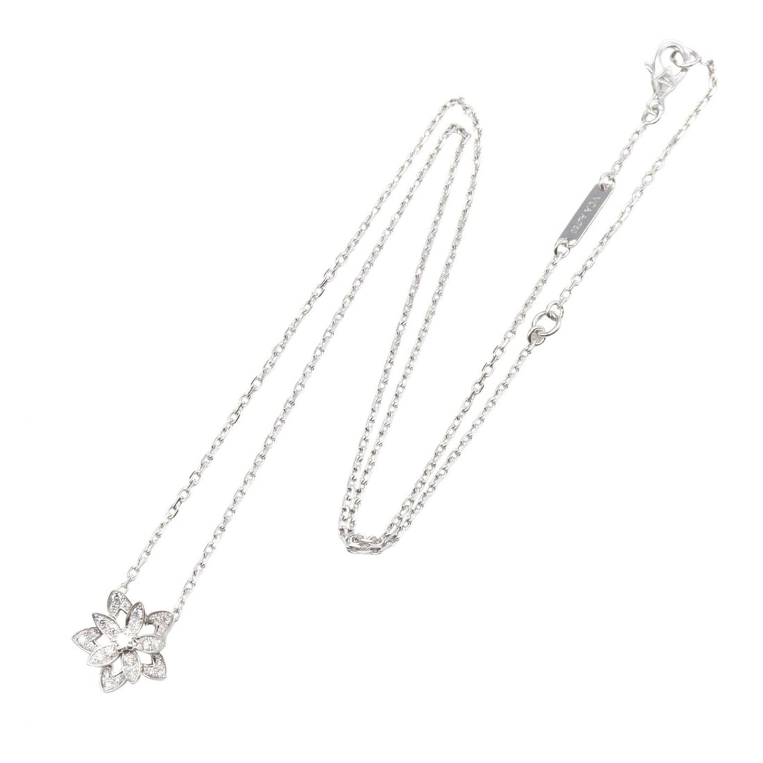 VCA Lotus Diamond Mini Necklace - 2