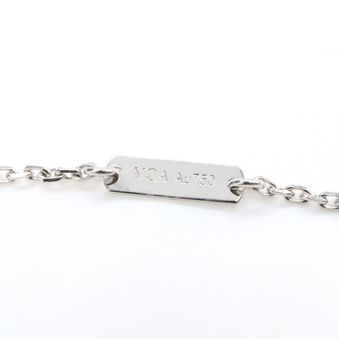 VCA Lotus Diamond Mini Necklace - 3