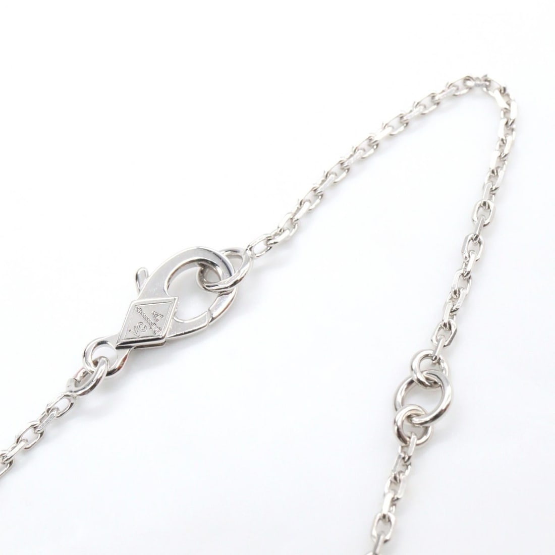 VCA Lotus Diamond Mini Necklace - 4