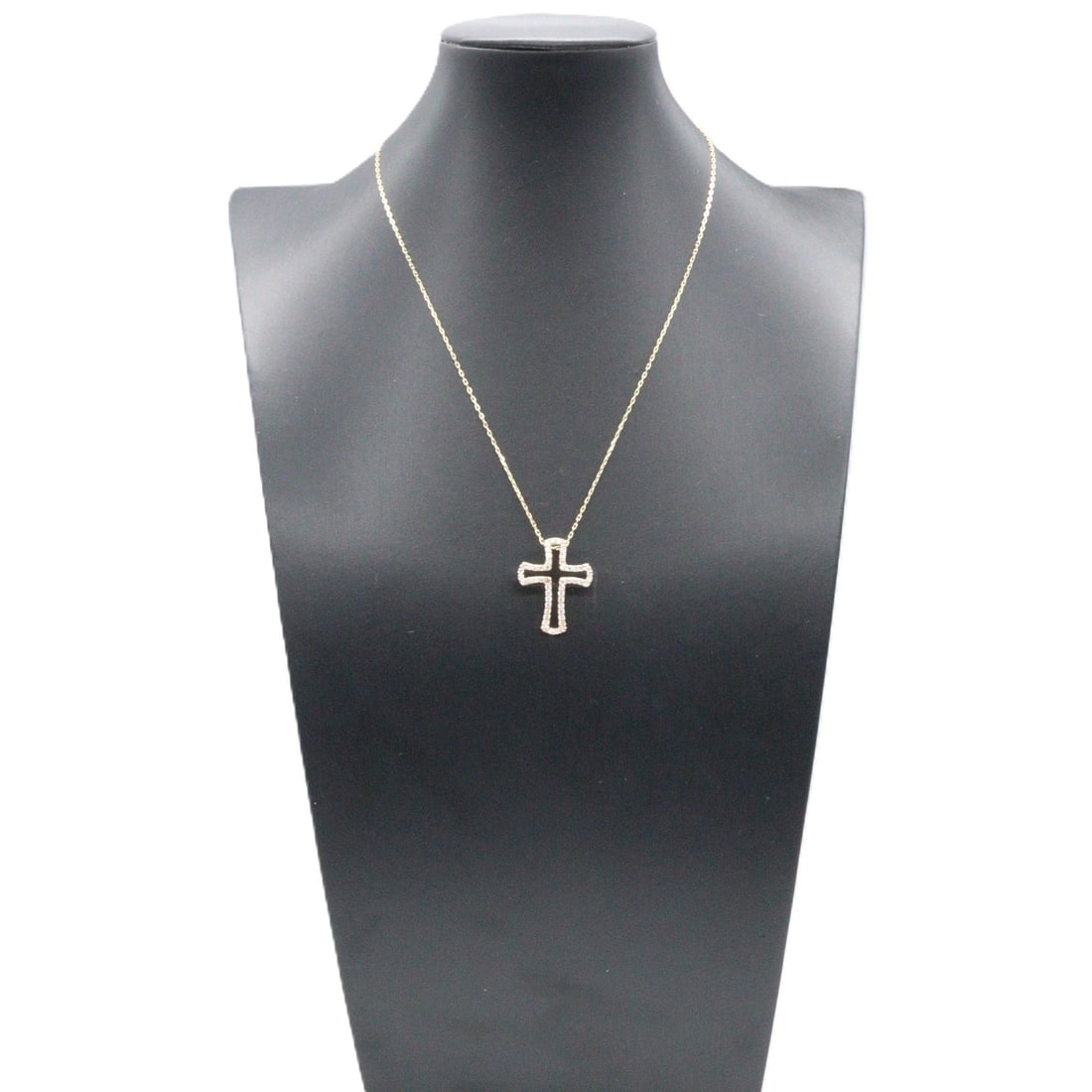 K18PG K10PG Diamond Necklace - 5