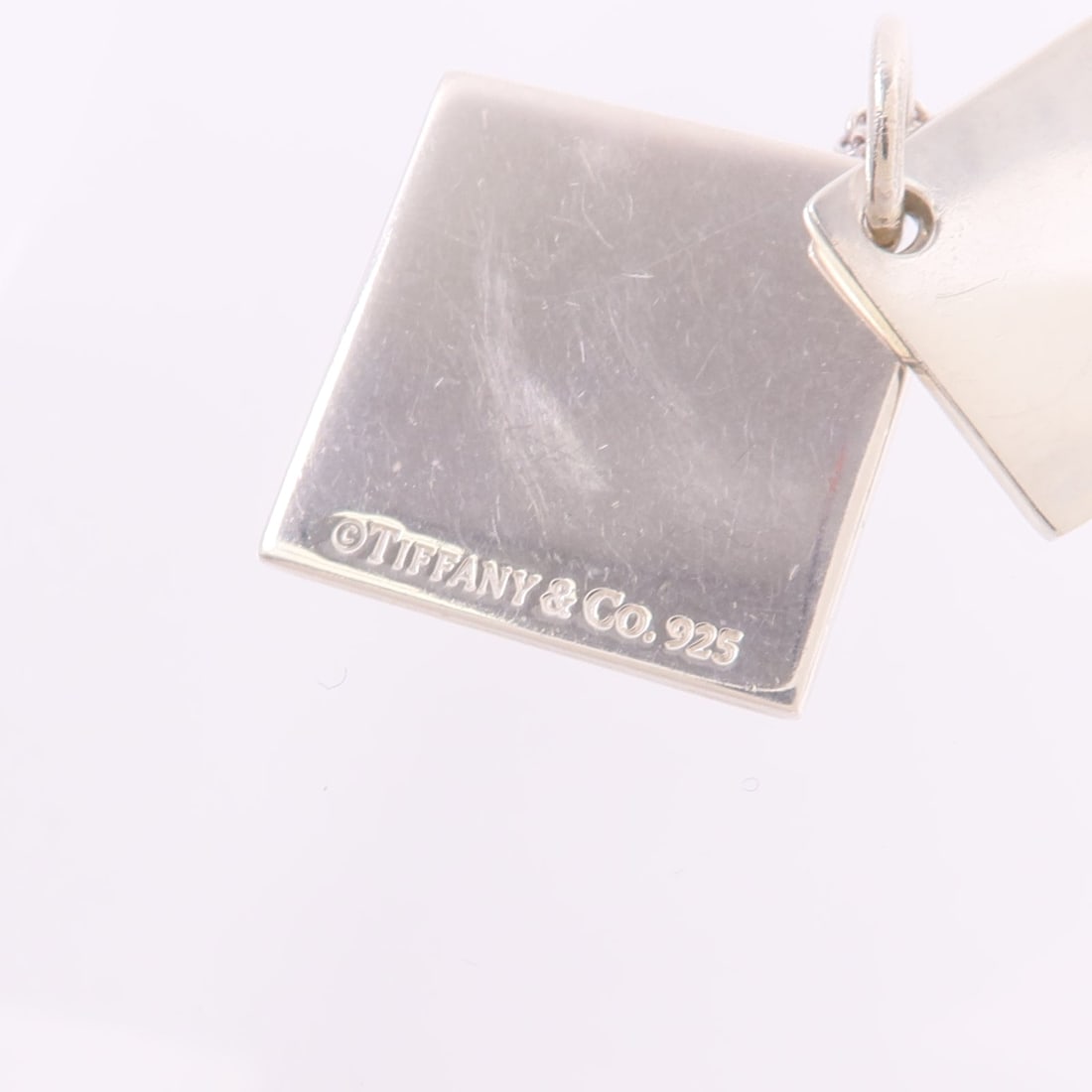 Tiffany Double Square Pendant - 9