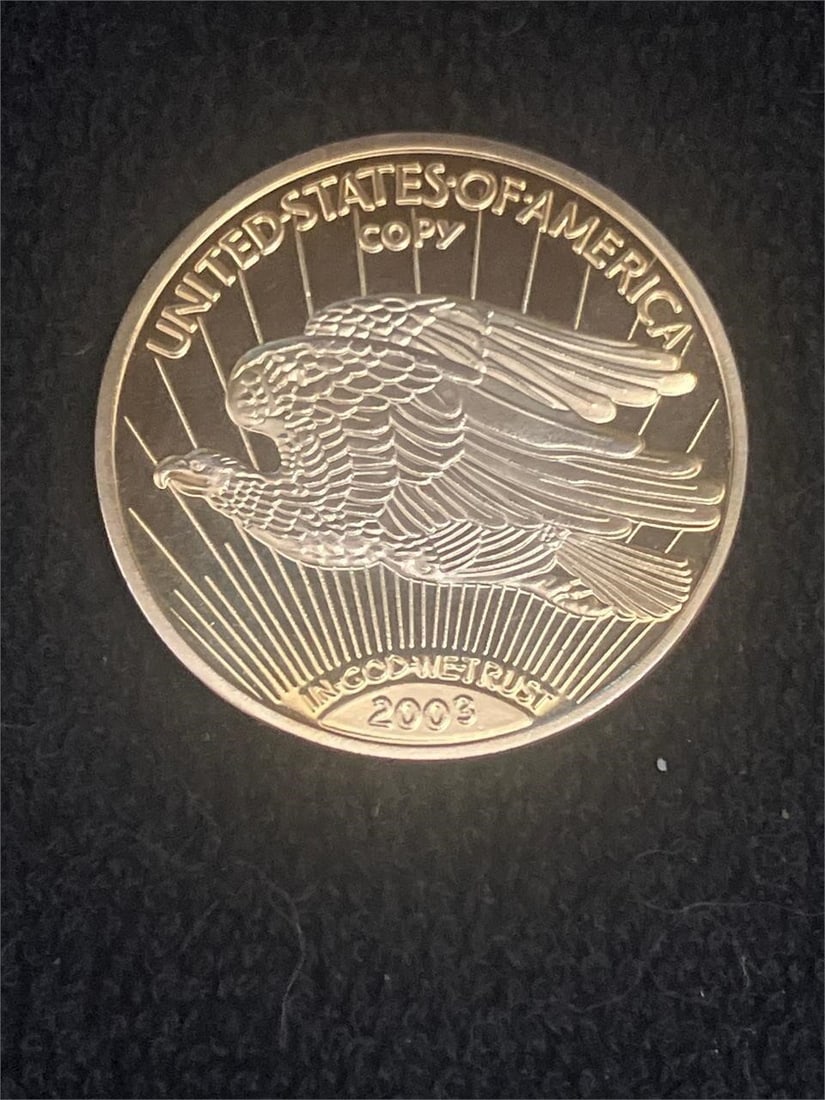 1933 Proof Double Eagle Replica 24k GP (1 of 2)