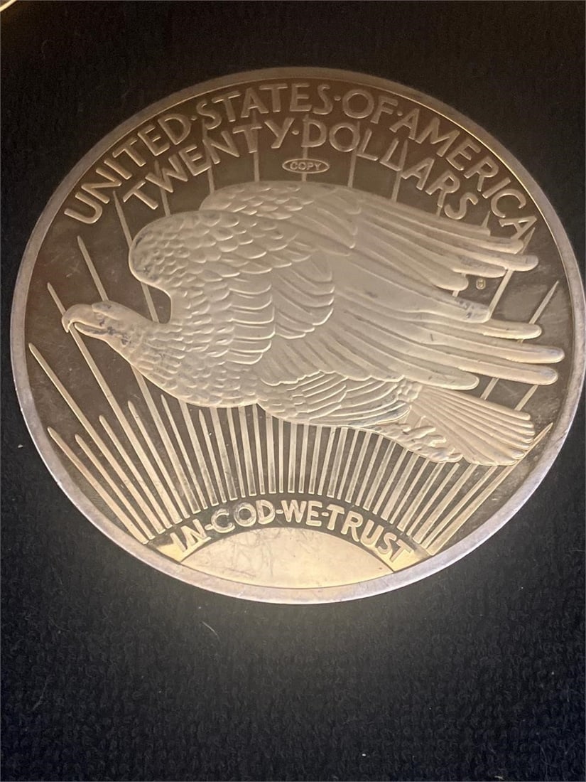 1933 TWENTY Dollars Coin Double Eagle Replica: COPY - 1933 TWENTY Dollars Coin Double Eagle Replica - COPY