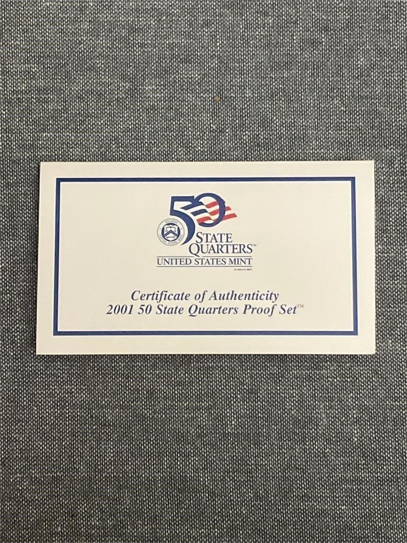 (4) 2001-S US Mint 50 State Quarters Proof Set - 3