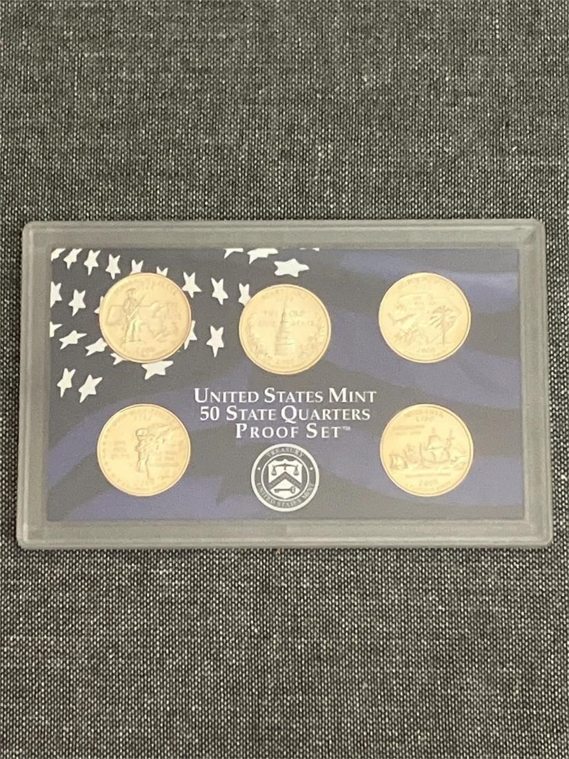 (5) 2000-S US Mint 50 State Quarters Proof Set - 6
