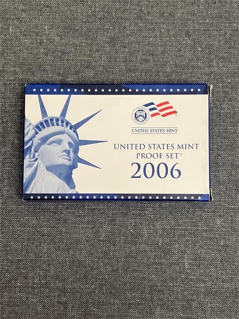 (3) 2006-S United States Mint 50 State Proof Set: This item is authenticated and verified by a trusted third-party service. Each item is accompanied by a Letter of Authenticity, provided at no additional cost, giving you complete confidence in the