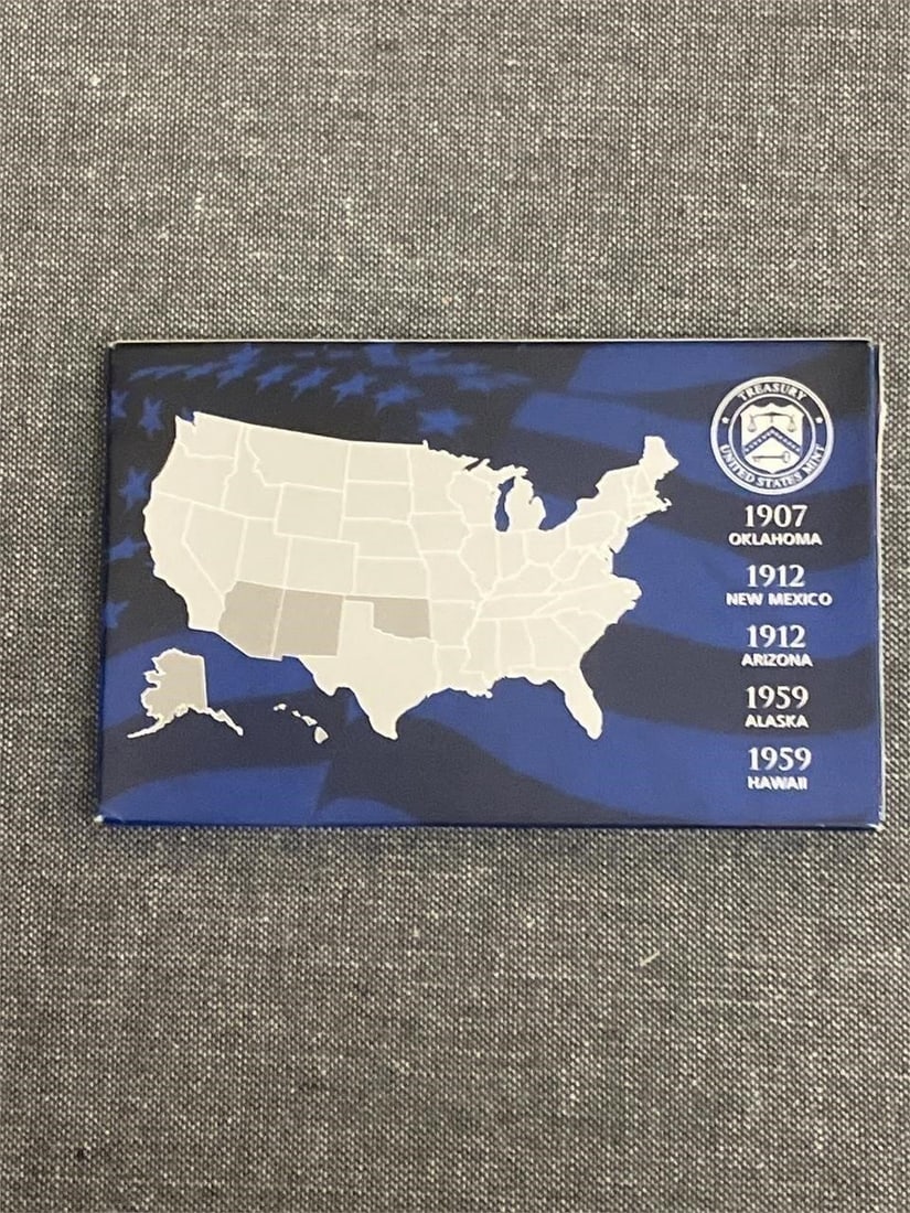 (5) 2008-S US Mint 50 State Quarters Proof Set - 2
