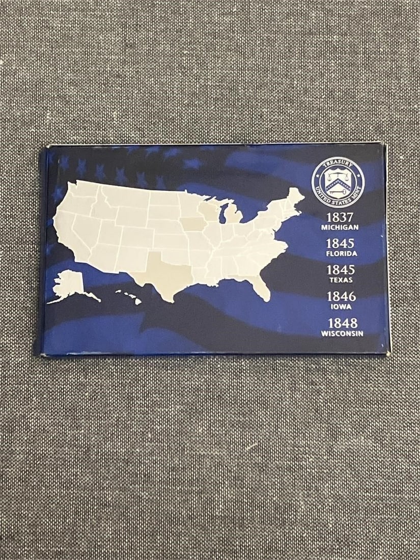 (8) 2004-S US Mint 50 State Quarters Proof Set - 2