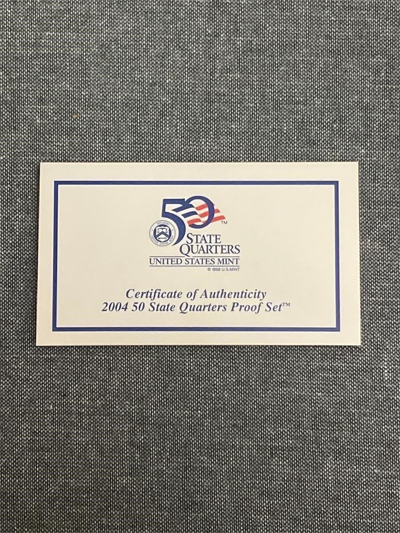 (8) 2004-S US Mint 50 State Quarters Proof Set - 3