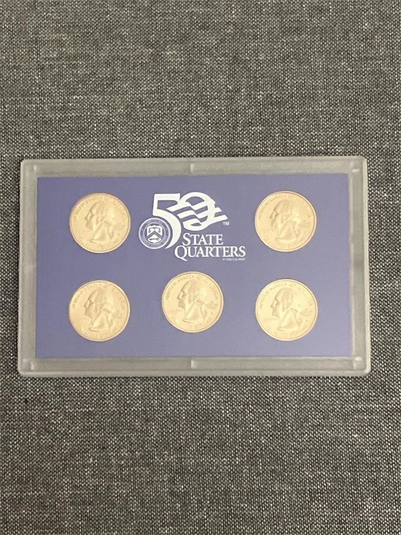 (8) 2004-S US Mint 50 State Quarters Proof Set - 5