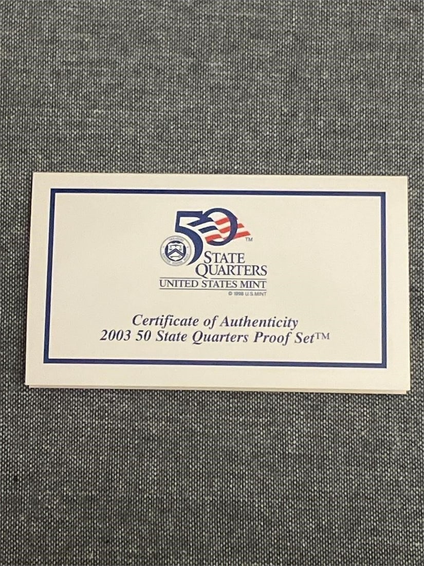 (8) 2003-S US Mint 50 State Quarters Proof Set - 3