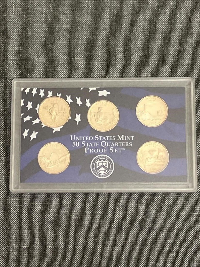 (8) 2003-S US Mint 50 State Quarters Proof Set - 6