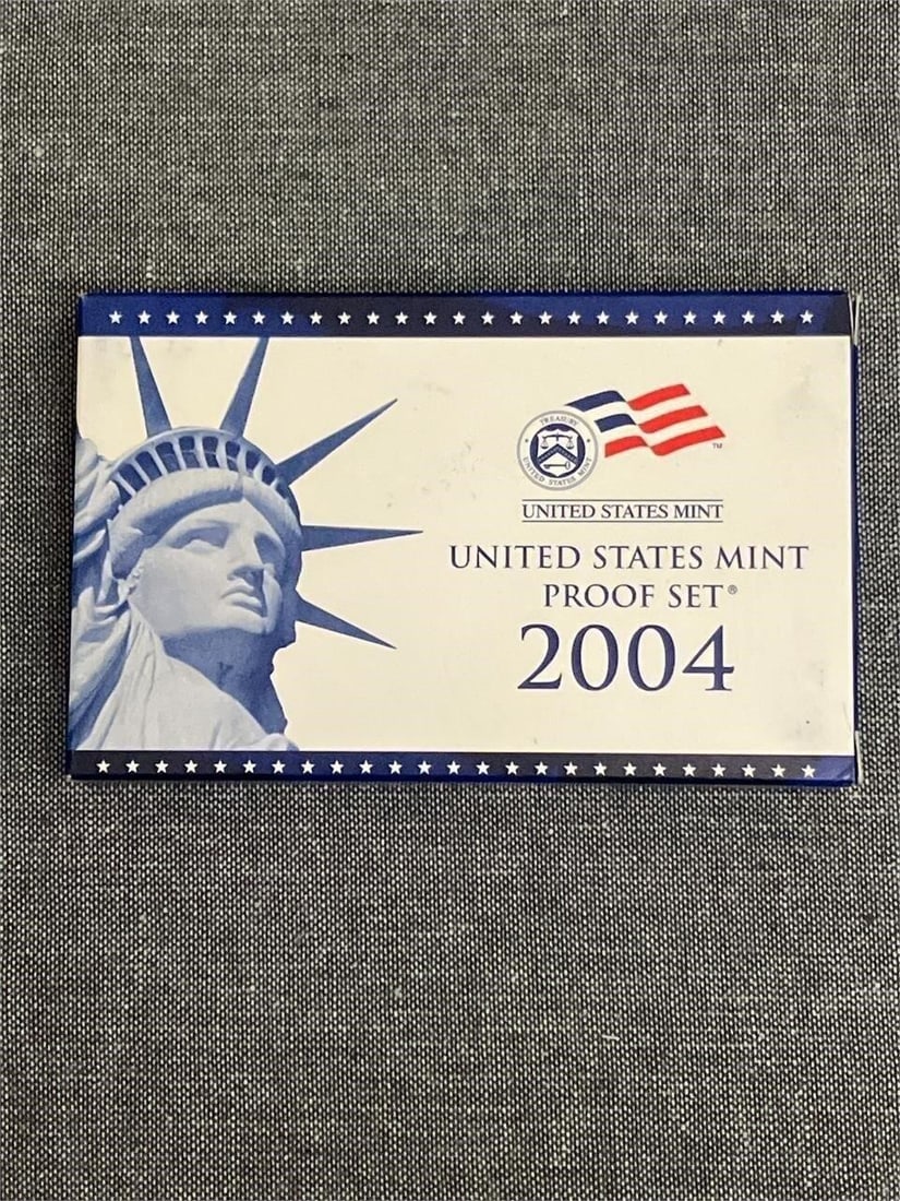 (4) 2004-S United States Mint 50 State Proof Set: This item is authenticated and verified by a trusted third-party service. Each item is accompanied by a Letter of Authenticity, provided at no additional cost, giving you complete confidence in the in