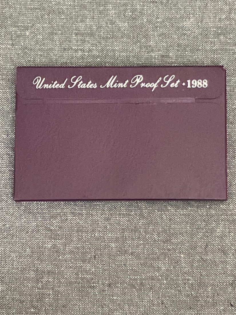 1988-S USA Proof Set Mint: This item is authenticated and verified by a trusted third-party service, giving you complete confidence in the integrity and value of your purchase.