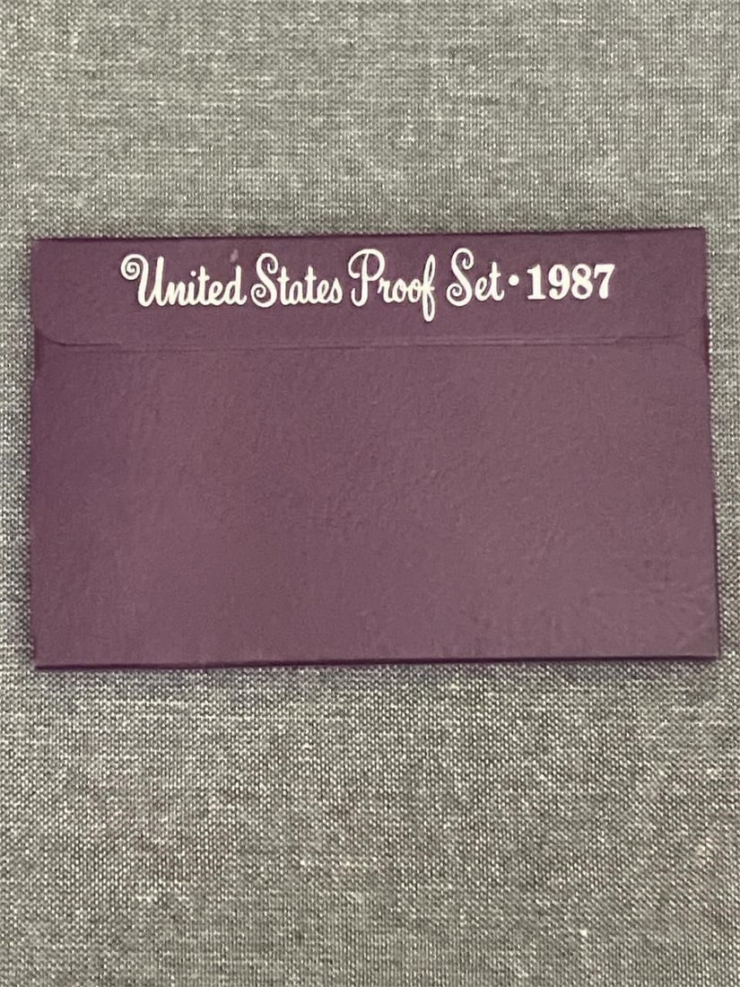 1987-S USA Proof Set Mint: This item is authenticated and verified by a trusted third-party service, giving you complete confidence in the integrity and value of your purchase.
