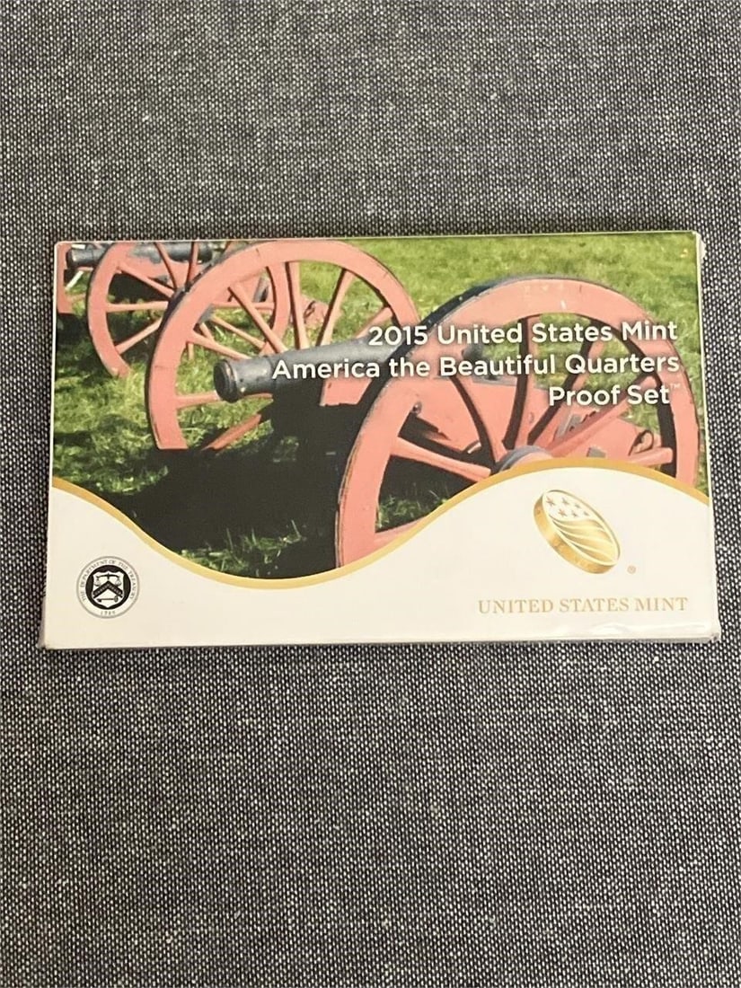 2015-Proof - America the Beautiful Quarters Set: This item is authenticated and verified by a trusted third-party service, giving you complete confidence in the integrity and value of your purchase.