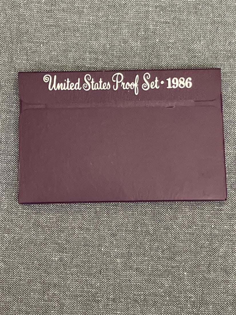1986-S USA Proof Set Mint: This item is authenticated and verified by a trusted third-party service, giving you complete confidence in the integrity and value of your purchase.