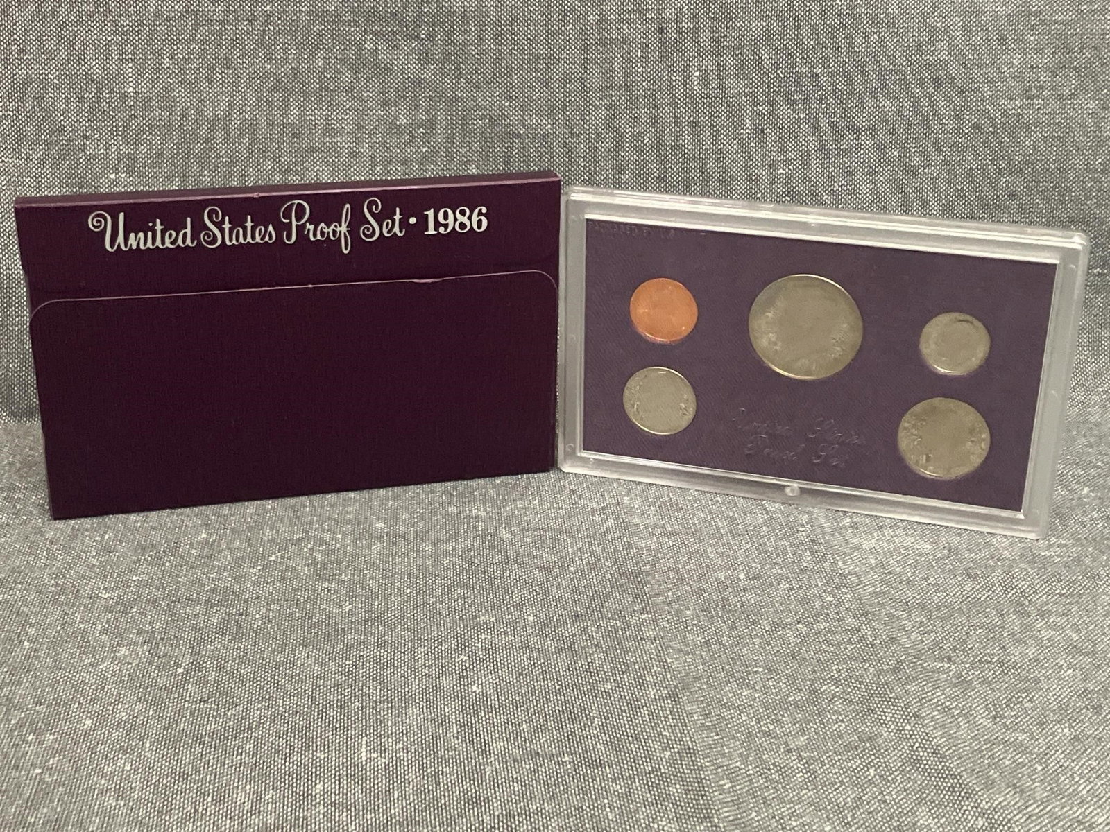 1986-S USA Proof Set Mint - 7