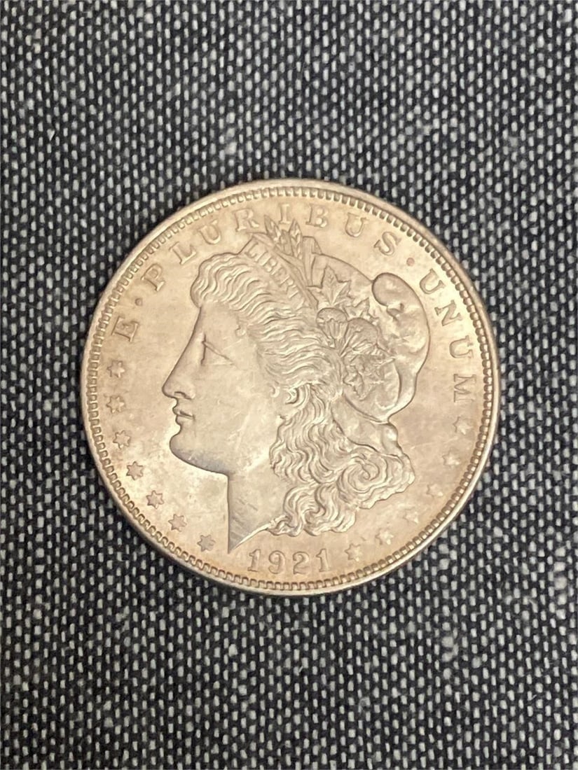 1921 Morgan Silver Dollar - 2