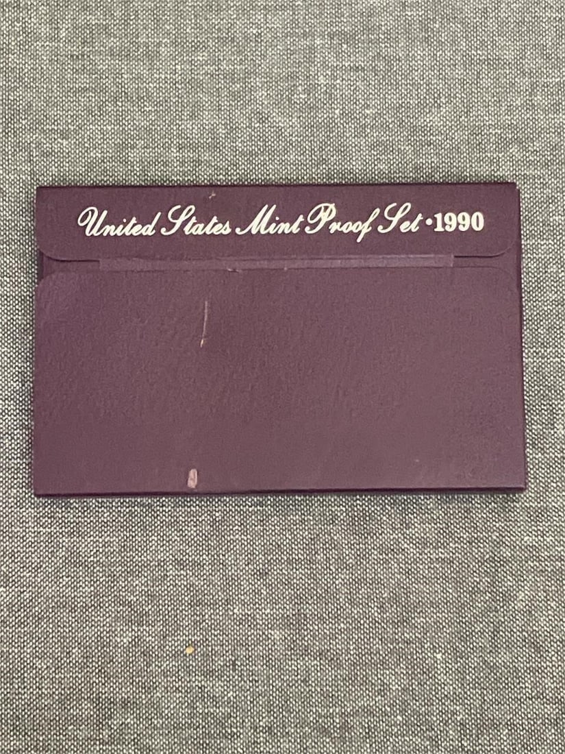 1990-S USA Proof Set Mint: This item is authenticated and verified by a trusted third-party service, giving you complete confidence in the integrity and value of your purchase.