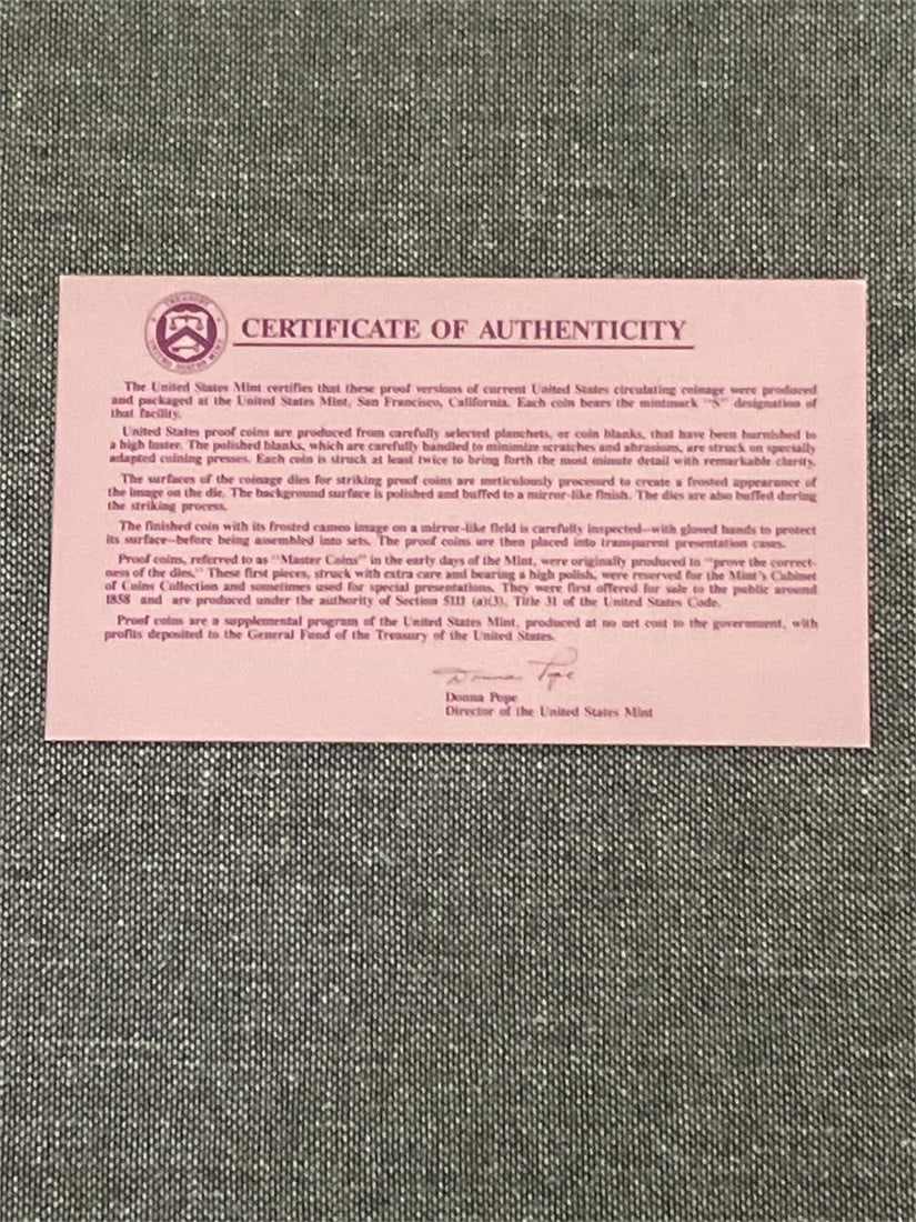 1991-S USA Proof Set Mint - 6