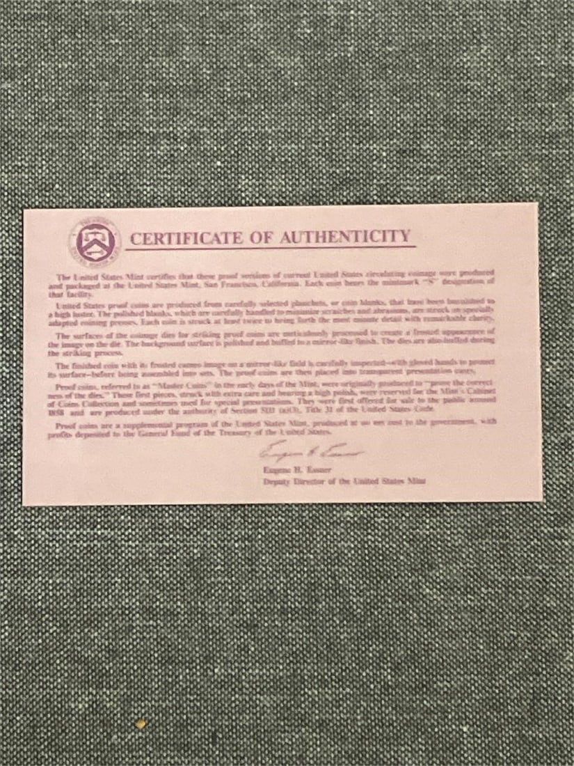 1992-S USA Proof Set Mint - 6