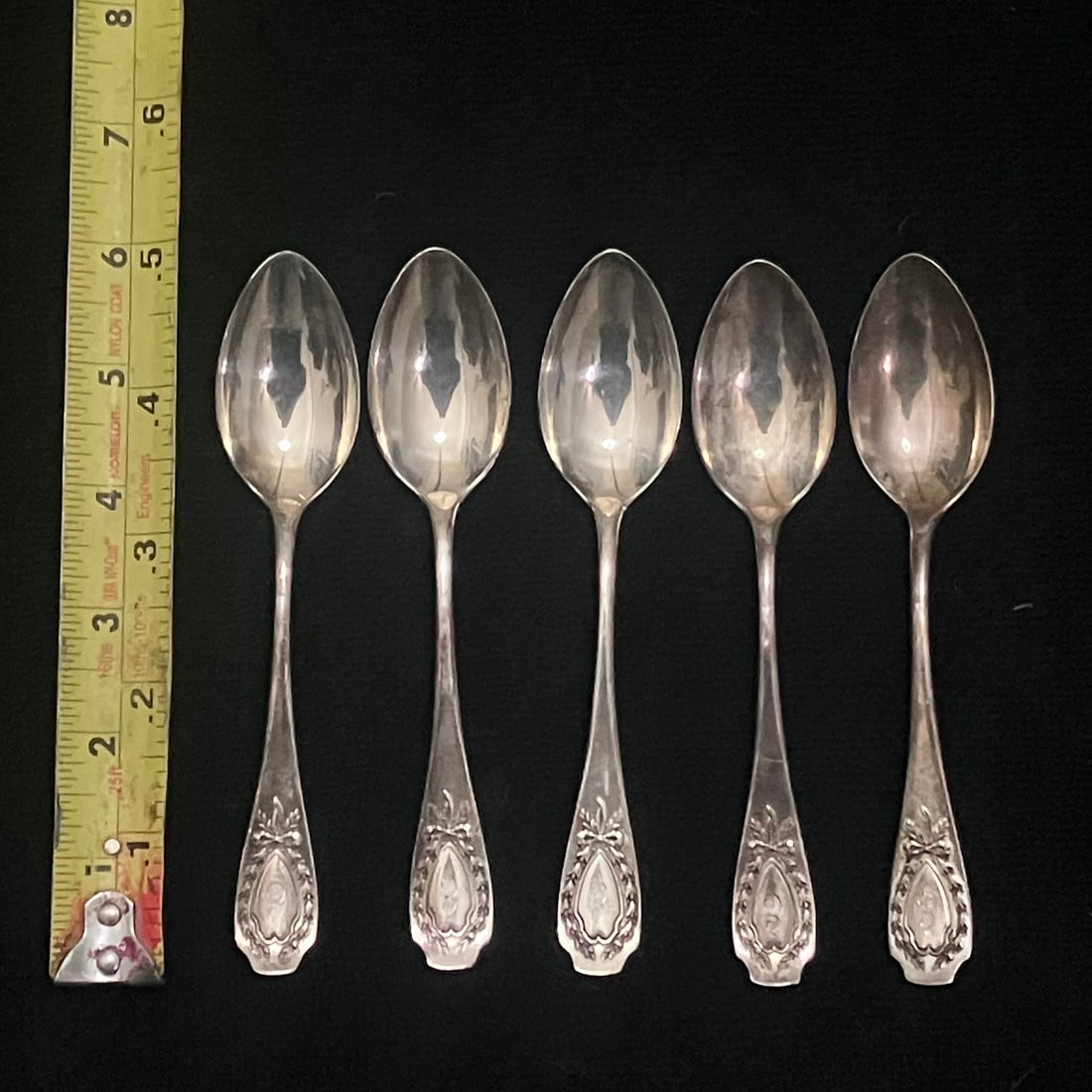 Sterling Silver Teaspoons Set - 105.4 g - 5
