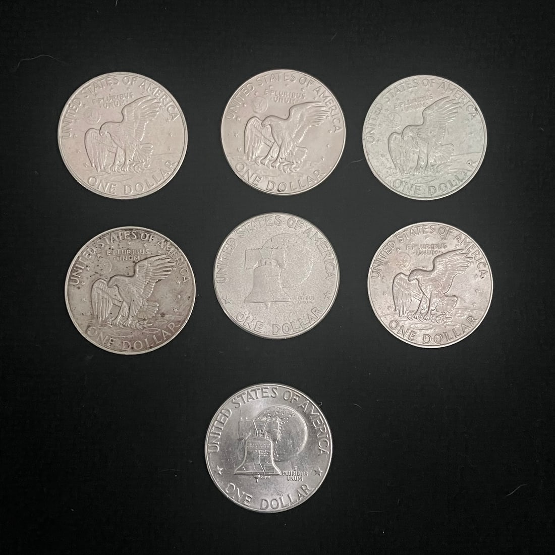 7 Eisenhower Dollar - 2