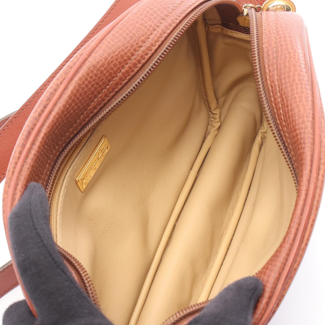 Dior CD Logo Shoulder Brown - 7