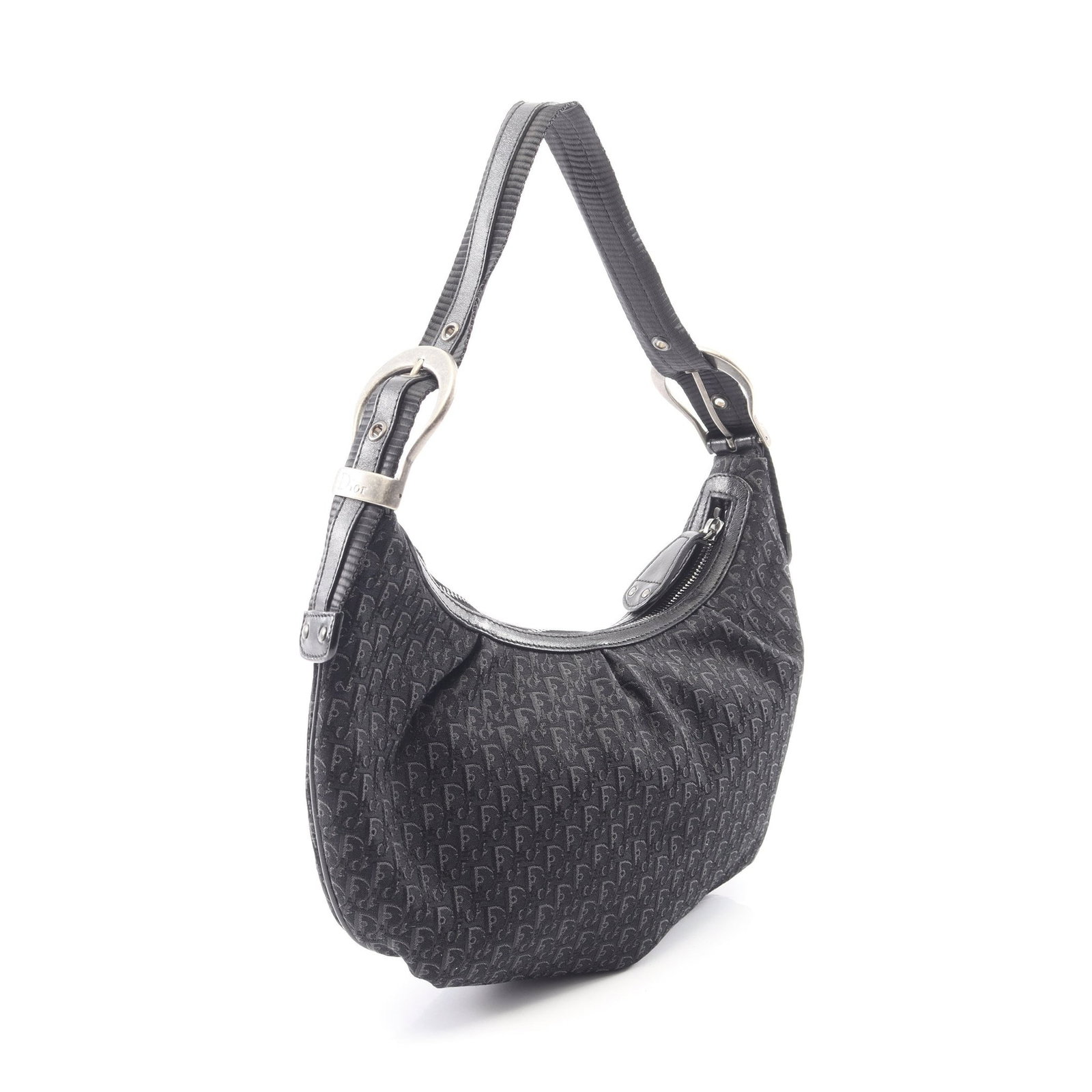 Dior Oblique Hobo Black - 2