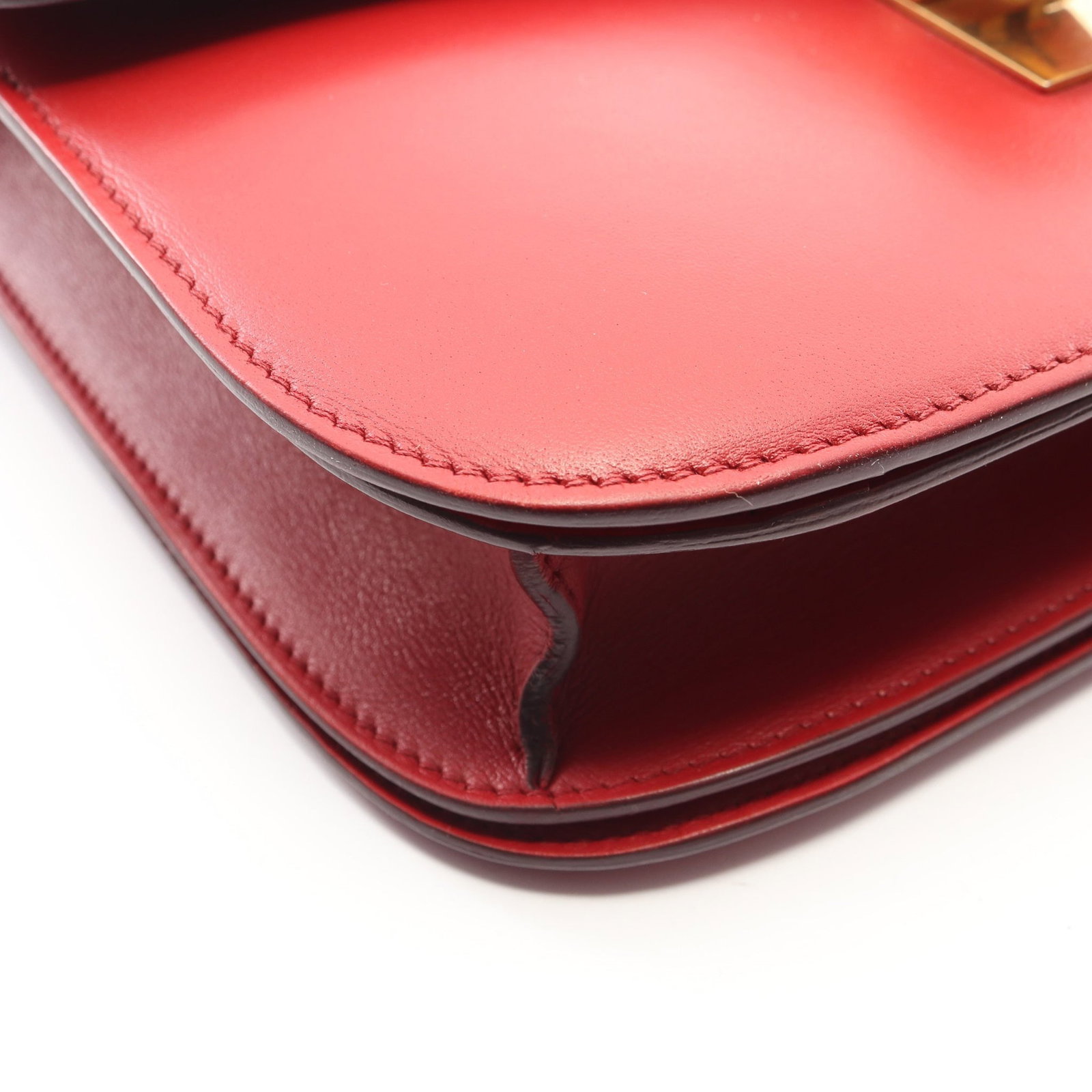 Celine Classic Box Medium Red - 7