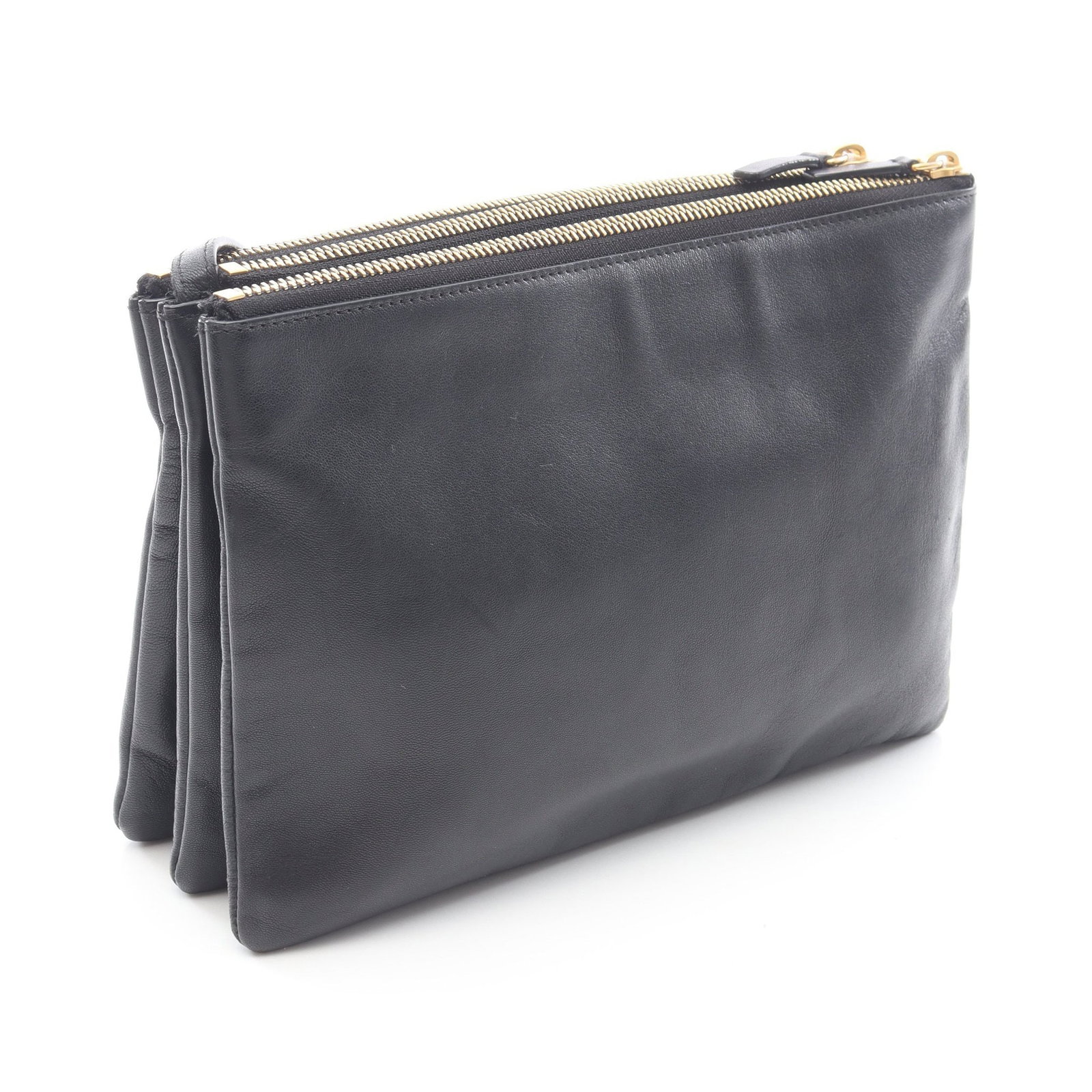 Celine Trio Large Shoulder Black - 2