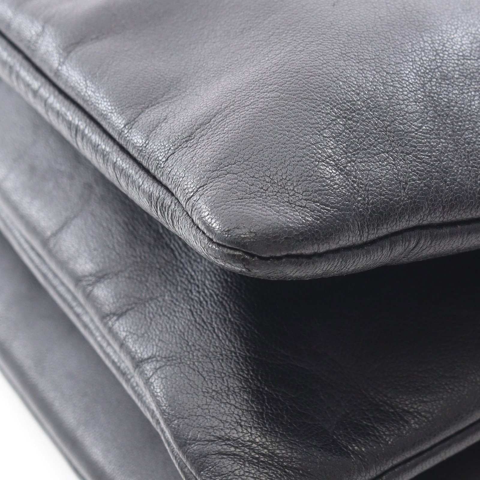 Celine Trio Large Shoulder Black - 7