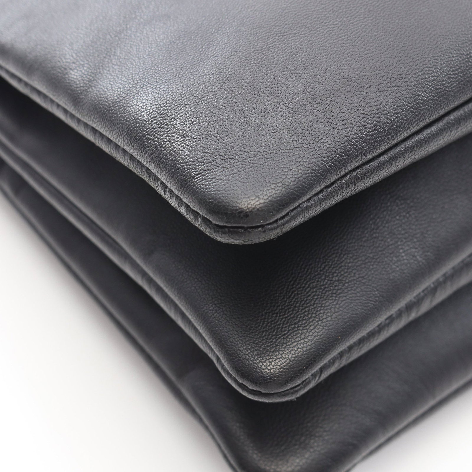 Celine Trio Large Shoulder Black - 8