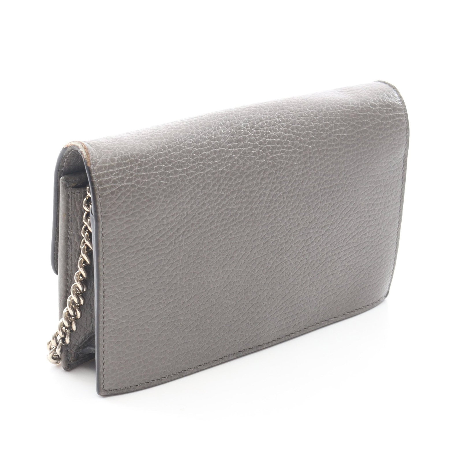 Gucci Interlocking G Chain Wallet Gray - 2