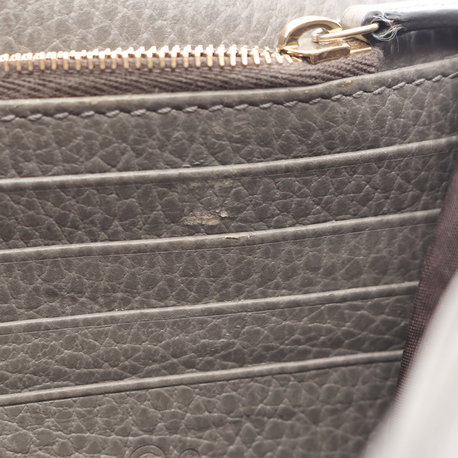 Gucci Interlocking G Chain Wallet Gray - 7