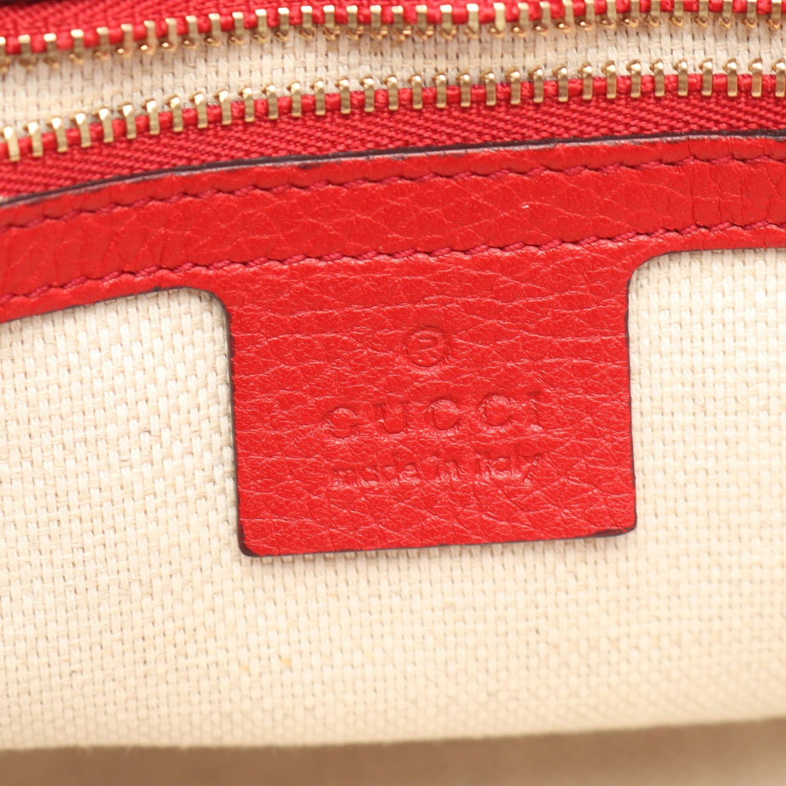 Gucci Soho Interlocking G Chain Red - 4