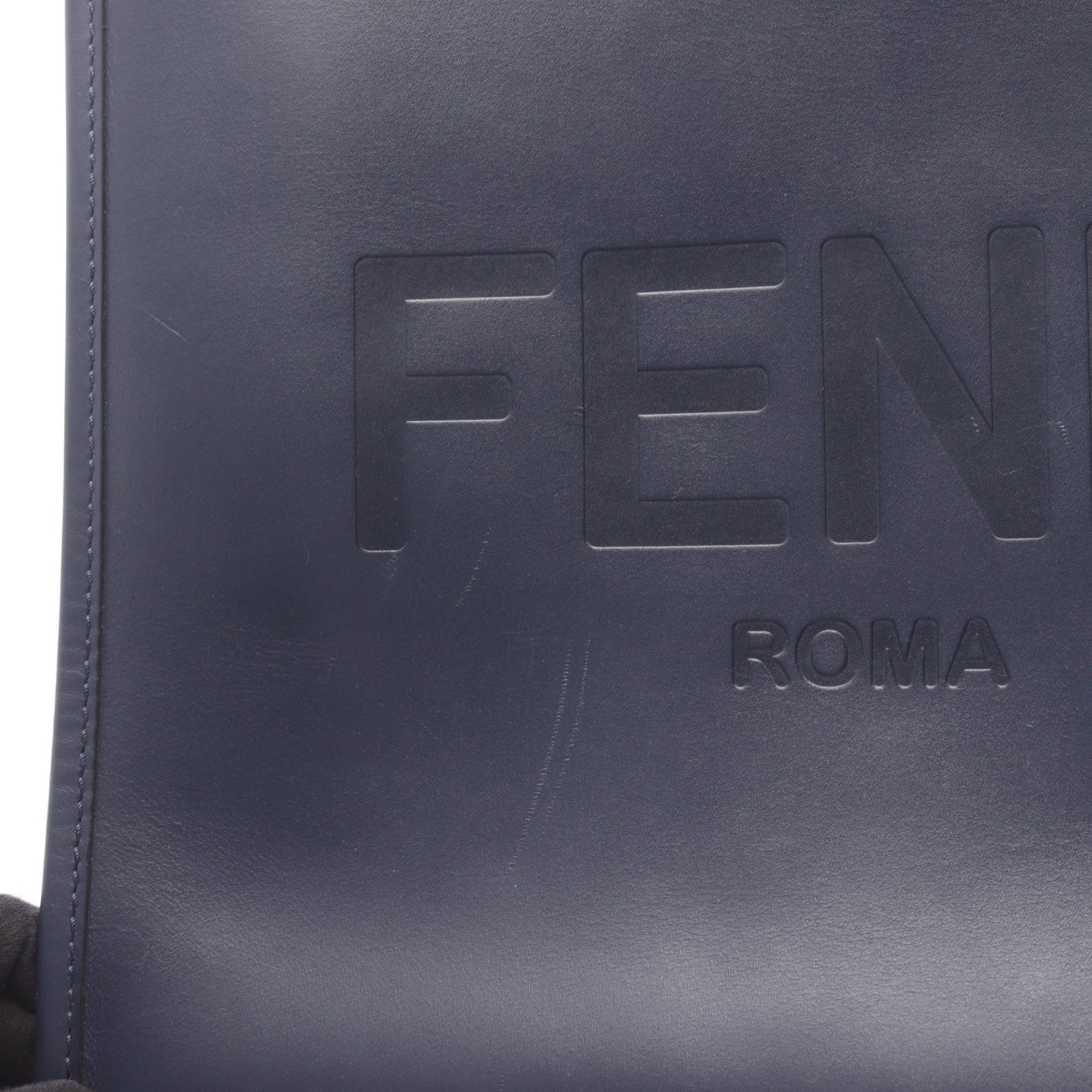 Fendi Shopping Tote Navy - 15