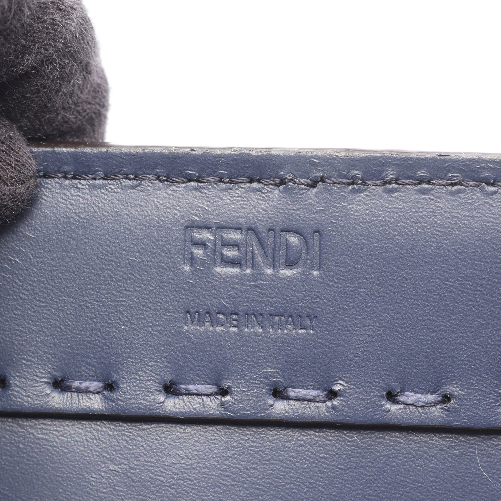 Fendi Shopping Tote Navy - 4