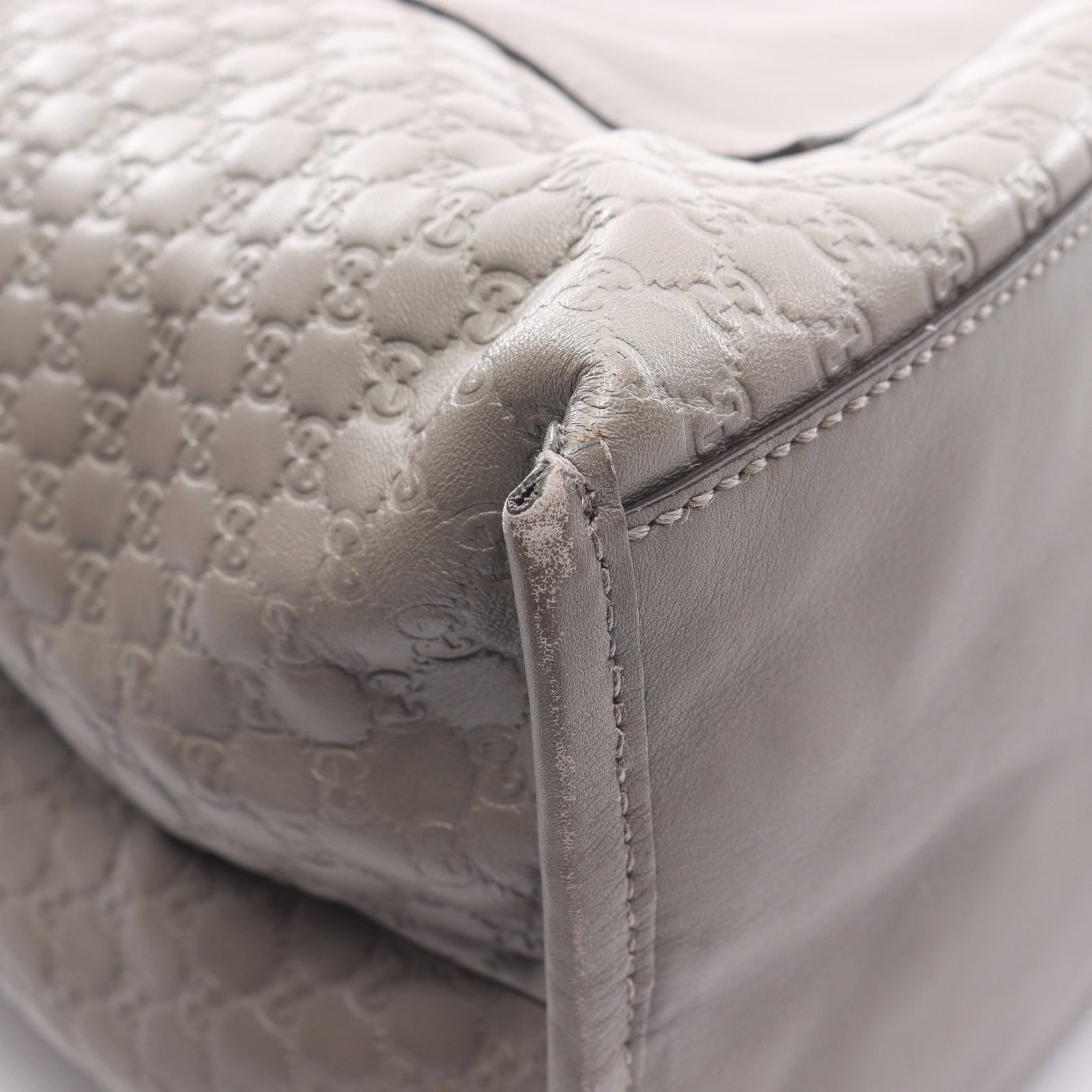 Gucci Micro GG Guccissima 2Way Gray - 10