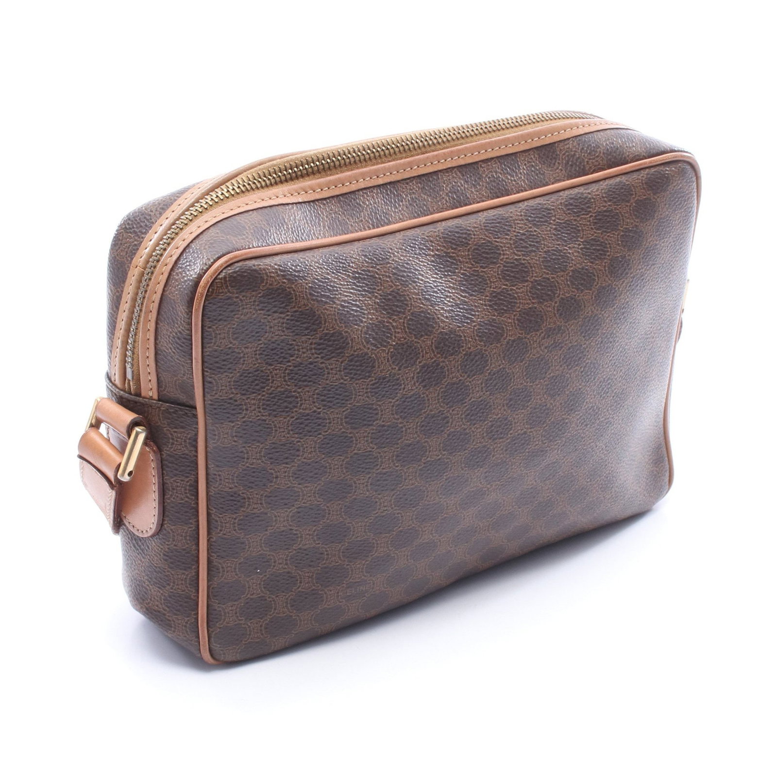 Celine Macadam Shoulder Brown - 2