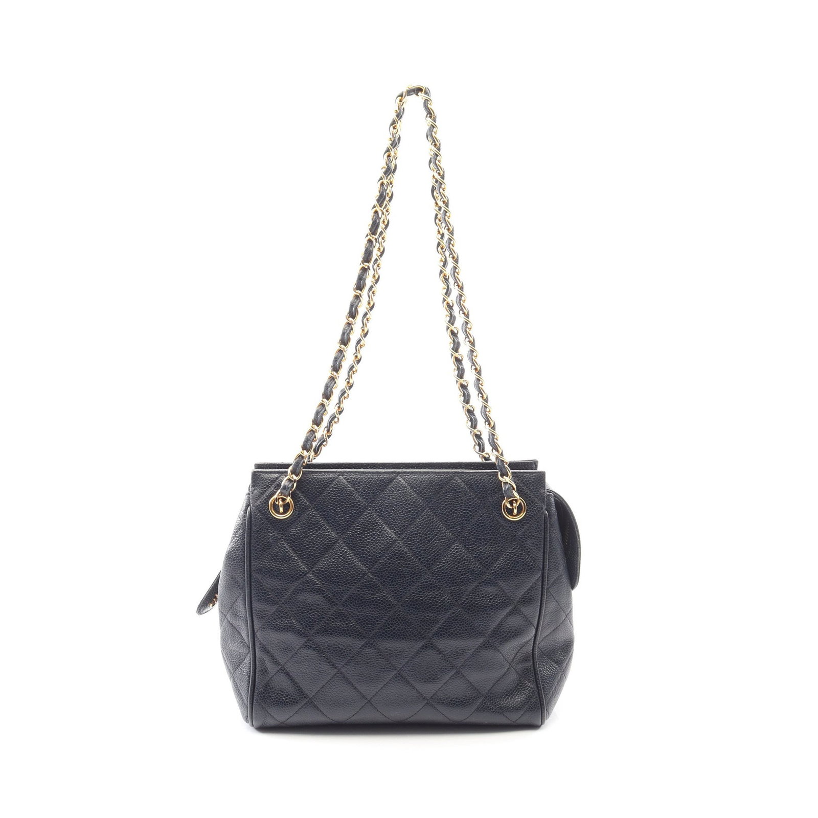 Chanel Matelasse Chain Caviar Navy GHW (1 of 12)