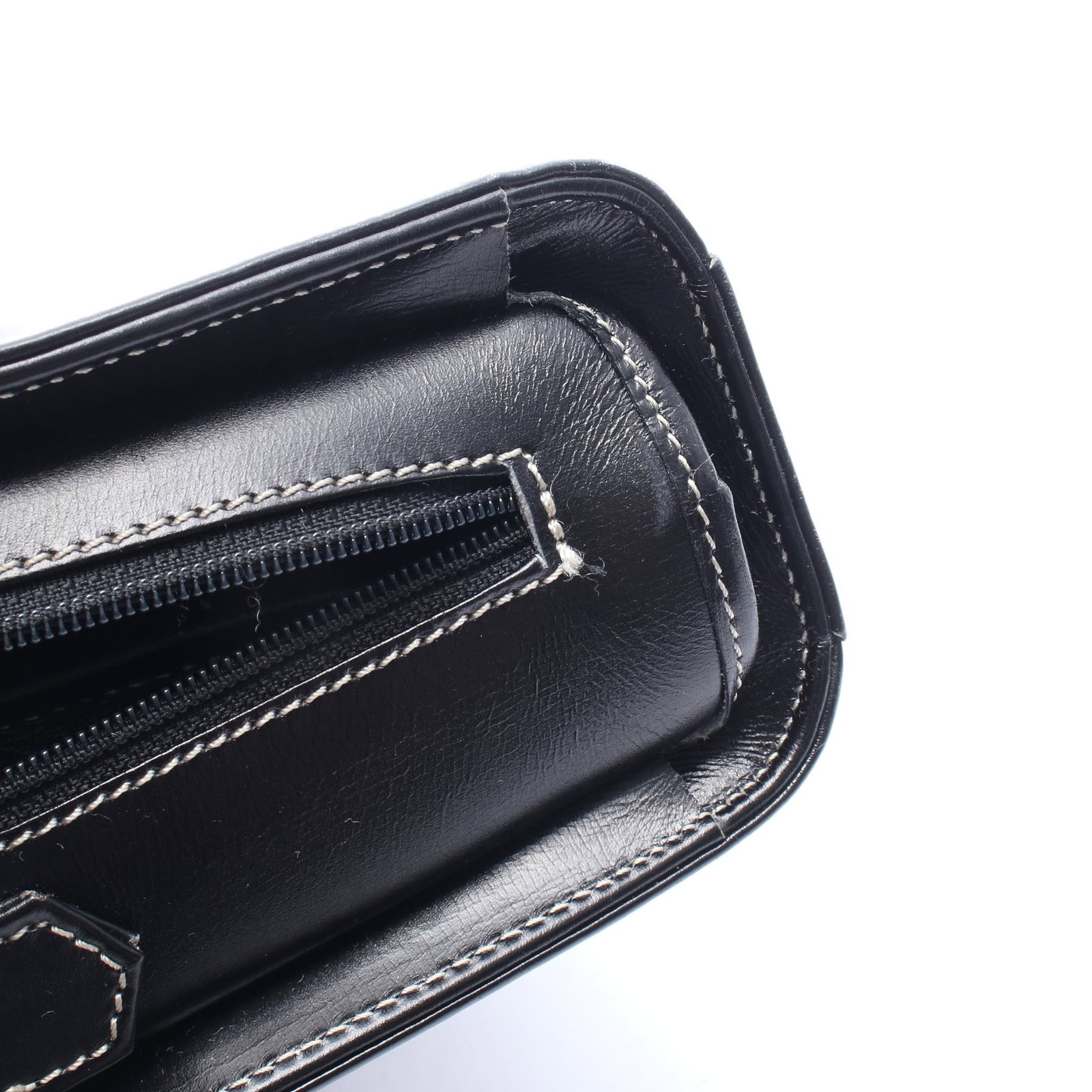 Dior Shoulder Bag Leather Black - 5