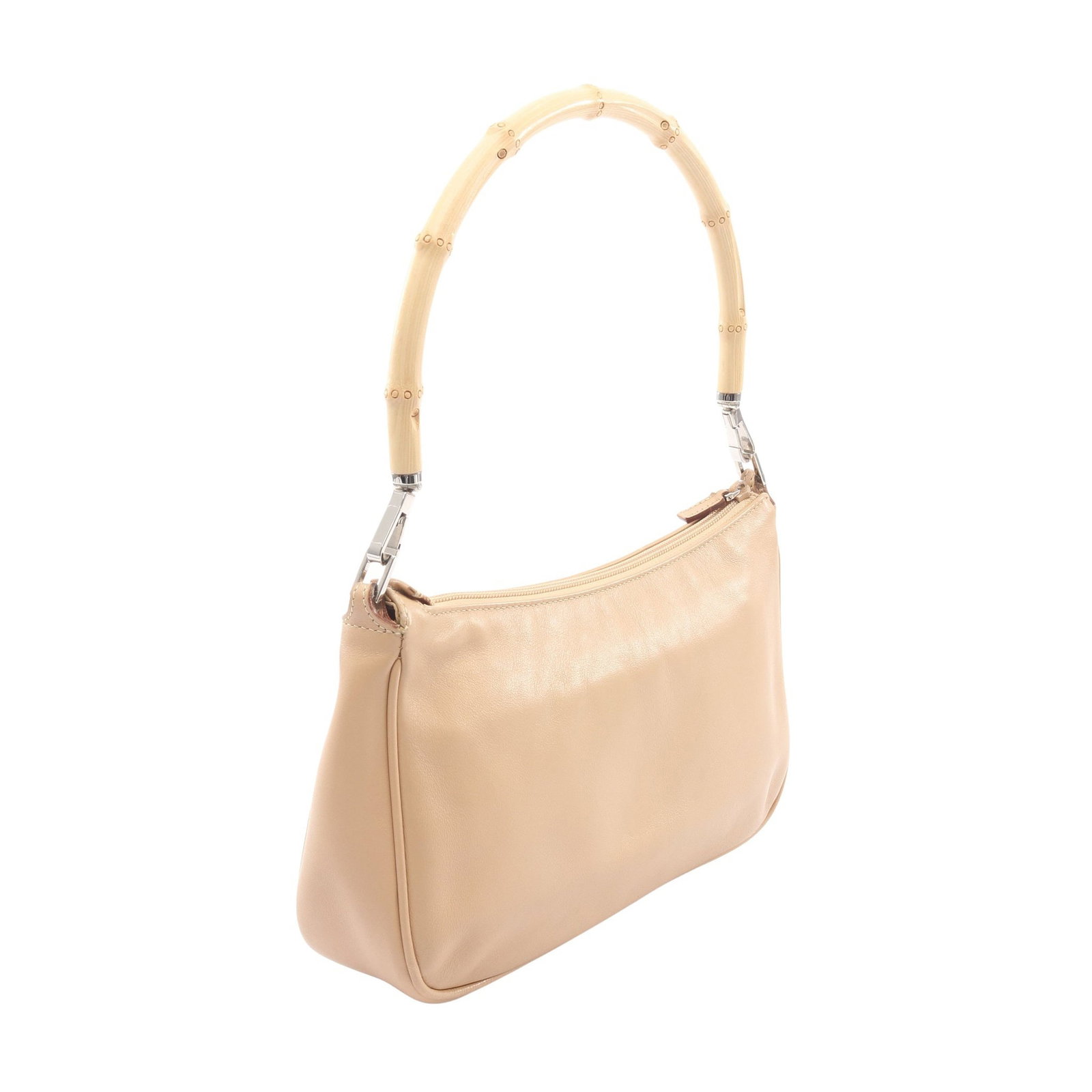 Gucci Bamboo Handbag Beige - 2